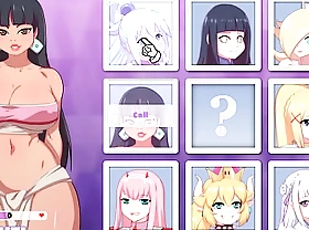 Waifu Hub [PornPlay Parody Manga game] Emilia from Re-Zero couch casting - Part1 first time porn percipient be useful to that innocent elf