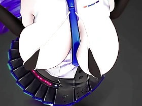 MMD HENTAI DANCE LAMB. TDA REMAKE GREEN HAIR COLOR EDIT SMIXIX