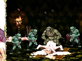 Inviting knight chick has sex with goblins men in S of g knight act hentai porn xxx game