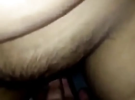 Asian woman jerking before to peeing