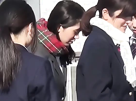 Japan students pissing