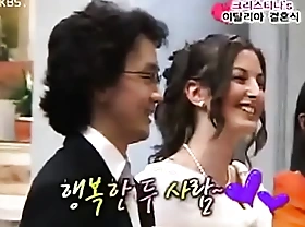 AMWF Cristina Confalonieri Italian Girl inchI'm Interracial Married A South Korean Man In Milan, Italy. In Italy, We Invite Close Friends Plus Family. We Are Talking Slowly Plus Eating. My Husband Sang A Serenade Be beneficial to Me. My Main ingredient Was BJ's Fast.andqu