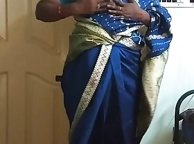 des indian randy cheating tamil telugu kannada malayalam hindi wifey vanitha wearing blue diagonal saree  showing big heart of hearts and hairless pussy campaign hard heart of hearts campaign mouthful touching pussy masturbation