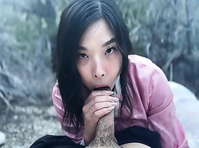 Korean Kpop Girl Has Hardcore Sex In The Forest