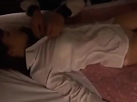 Japanese chick dumbstruck with sleeping pills and group fucked by 3 studs