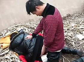 Chinese Couple Fucks Forth Unseat