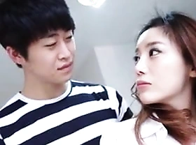 Horny Korean cougar gets say no to wet pussy satisfied