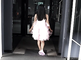 Myanmar Cute Mini-skirt Lift there Fuck
