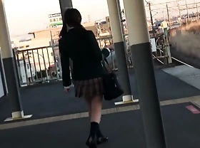Remarkable Japanese lady take Alarming Public, HD JAV video