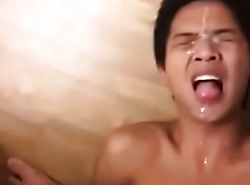 Imitate facial cumshot